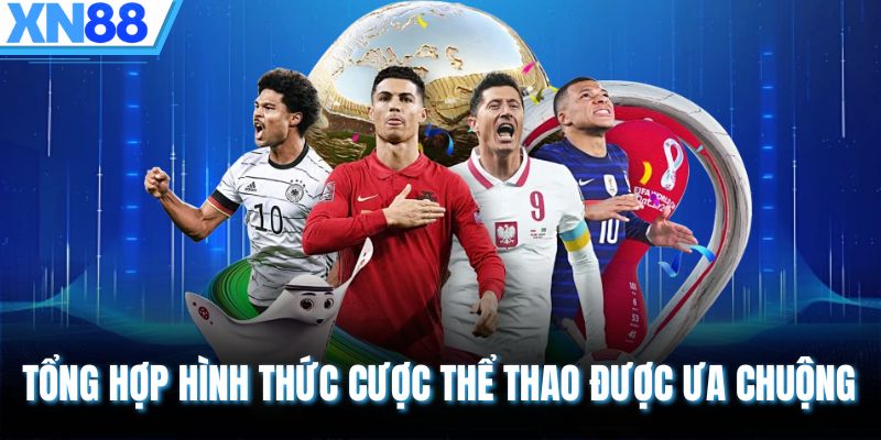 Tổng hợp hình thức cược thể thao được ưa chuộng